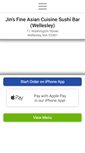 Mobile Screenshot of jinsasian.com